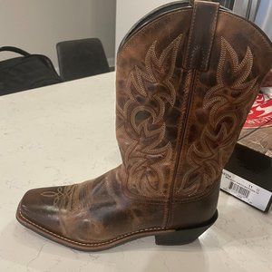 Laredo Men's Breakout Square Toe Dress Boots Mid Calf - Brown, Size 11